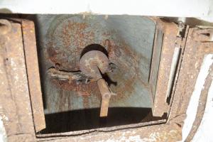 Ligne Maginot - HEITEREN (PC II/28° RIF) - (PC de Quartier) - La cloche de guet de l'ouvrage de tête