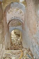 Ligne Maginot - SAINT HUBERT 2 - (Blockhaus pour arme infanterie) - Couloir de la coupole sud, avec au fond l'entrée en face et à droite le couloir