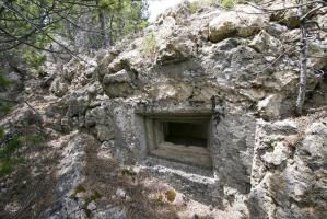 Ligne Maginot - CLOT DU POIN 1 - (Blockhaus pour arme infanterie) - Créneau supérieur