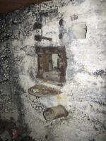 Ligne Maginot - 52 - BUSSIERES EST - (Blockhaus pour arme infanterie) - Détail créneau mitrailleuse nord
