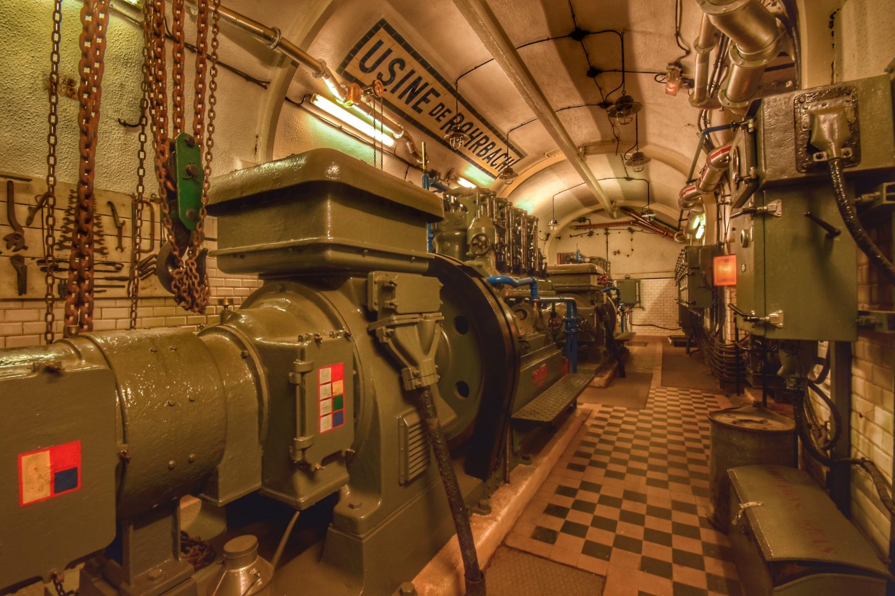 Ligne Maginot - ROHRBACH - FORT CASSO - (Ouvrage d'infanterie) - Usine electrique