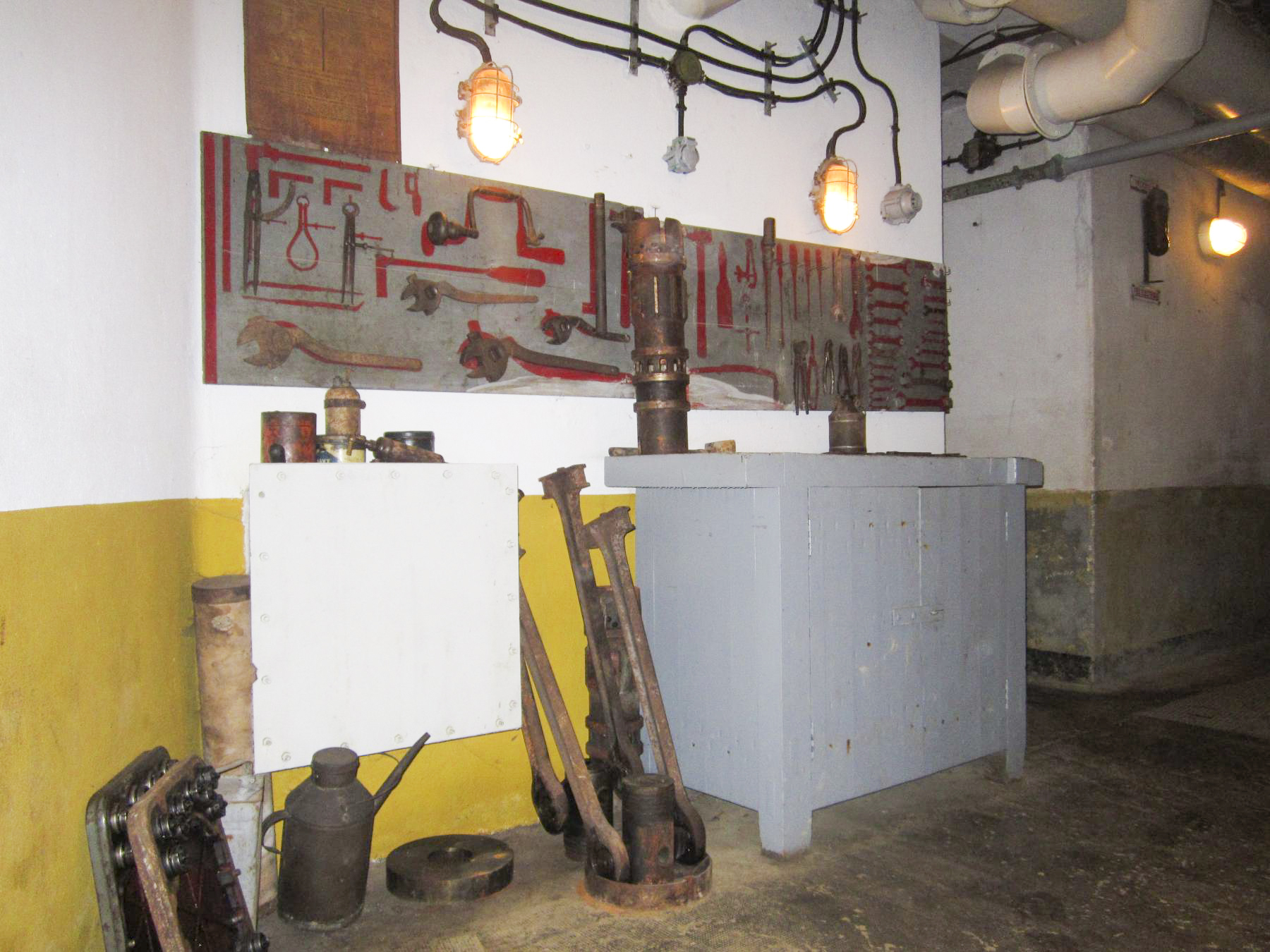 Ligne Maginot - LA FERTE - (Ouvrage d'infanterie) - Bloc 1
Usine électrique
Atelier