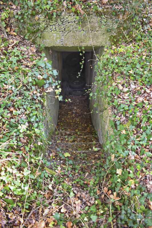 Ligne Maginot - STATION DE BANTZENHEIM 6 - (Abri) - Entrée Ouest