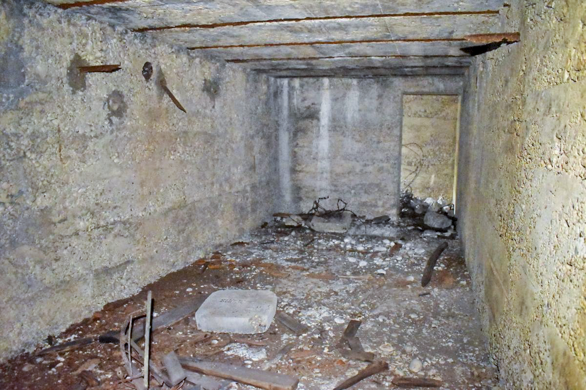 Ligne Maginot - STATION DE BANTZENHEIM 6 - (Abri) - Salle vue vers l'est
