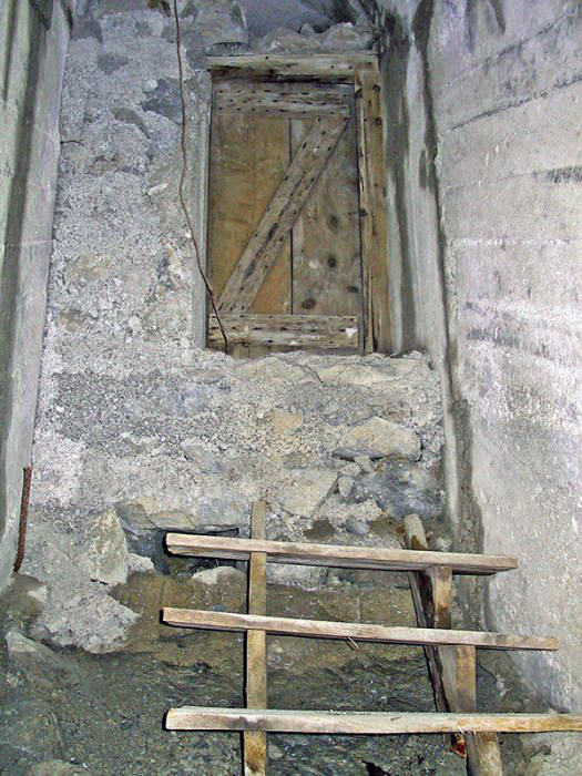 Ligne Maginot - COL DE BUFFERE - (Ouvrage d'infanterie) - A l'intérieur de l'ouvrage