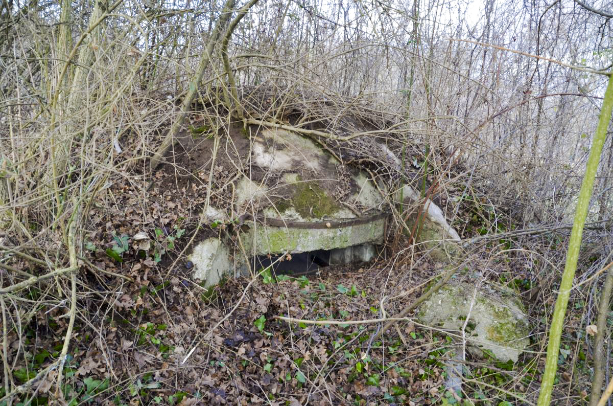 Ligne Maginot - SIERENTZ 4 - (Blockhaus pour arme infanterie) - Coupole