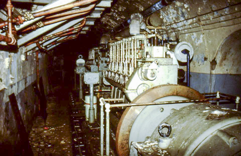 Ligne Maginot - METRICH - A17 - (Ouvrage d'artillerie) - L'usine électrique