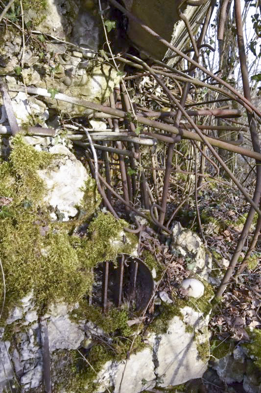 Ligne Maginot - G51 - ALTERGRUND - (Blockhaus pour arme infanterie) - Bloc Garchery
Aération et ferraillage - D.Froehly