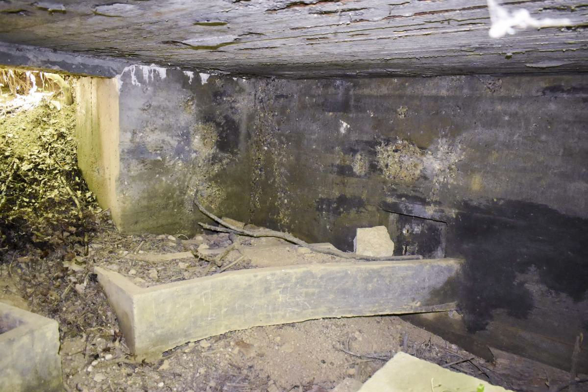 Ligne Maginot - KOETZINGUE 1 - (Blockhaus pour canon) - Chambre de tir - D. Froehly
