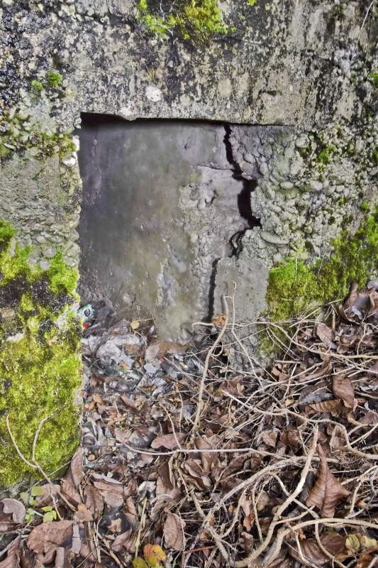 Ligne Maginot - PA DE SIERENTZ OUEST 2 - (Blockhaus pour arme infanterie) - L'entrée