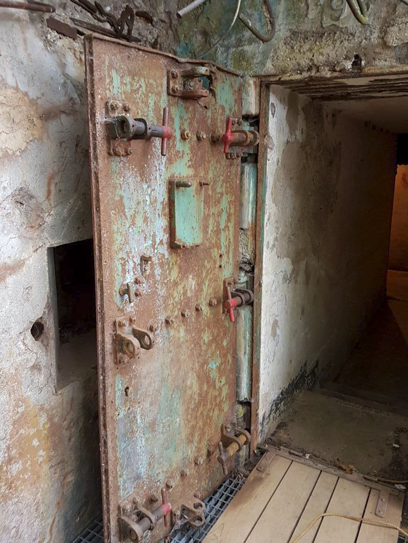 Ligne Maginot - BAMBESCH - A35 - (Ouvrage d'infanterie) - Bloc 2
L'entrée