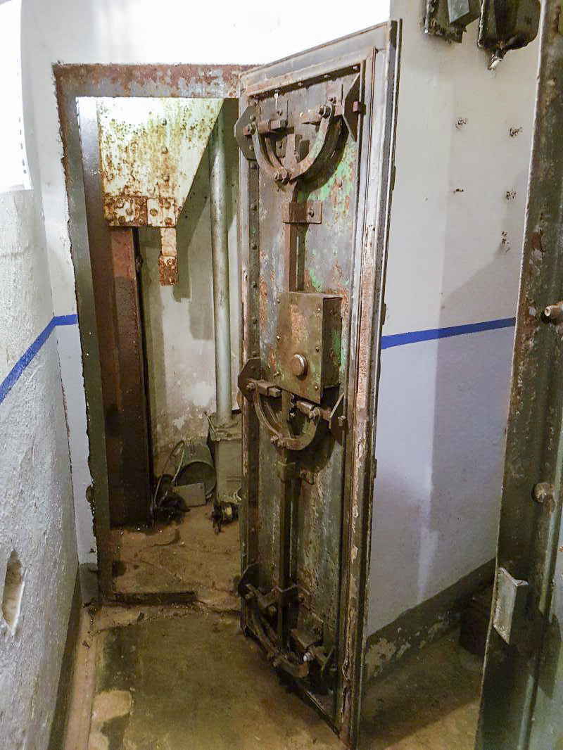 Ligne Maginot - BAMBESCH - A35 - (Ouvrage d'infanterie) - Bloc 3
Accès à la cloche GFM