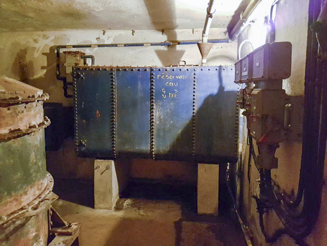Ligne Maginot - BAMBESCH - A35 - (Ouvrage d'infanterie) - Bloc 3
Réservoir d'eau