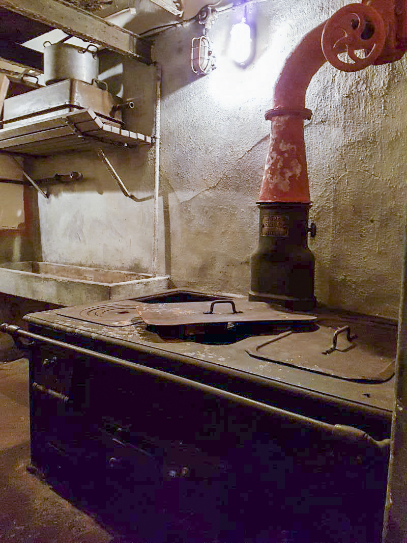 Ligne Maginot - BAMBESCH - A35 - (Ouvrage d'infanterie) - La cuisine - ELLENA-CUNY