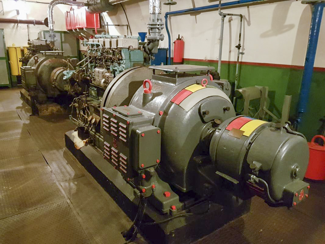 Ligne Maginot - BAMBESCH - A35 - (Ouvrage d'infanterie) - L'usine électrique