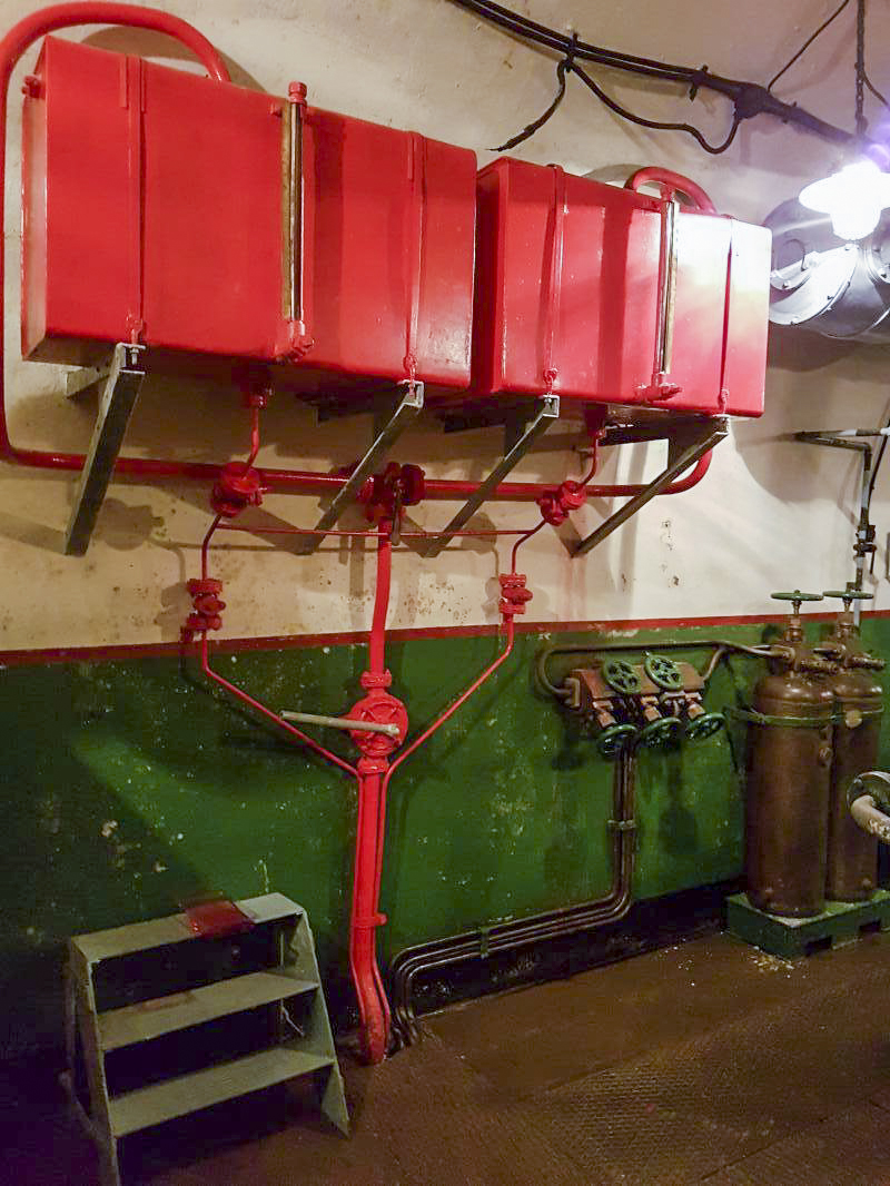 Ligne Maginot - BAMBESCH - A35 - (Ouvrage d'infanterie) - Réservoirs de fuel journalier