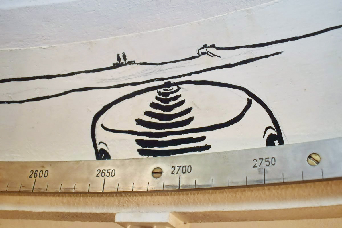 Ligne Maginot - ROHRBACH - FORT CASSO - (Ouvrage d'infanterie) - Bloc 1
Repère de la tourelle