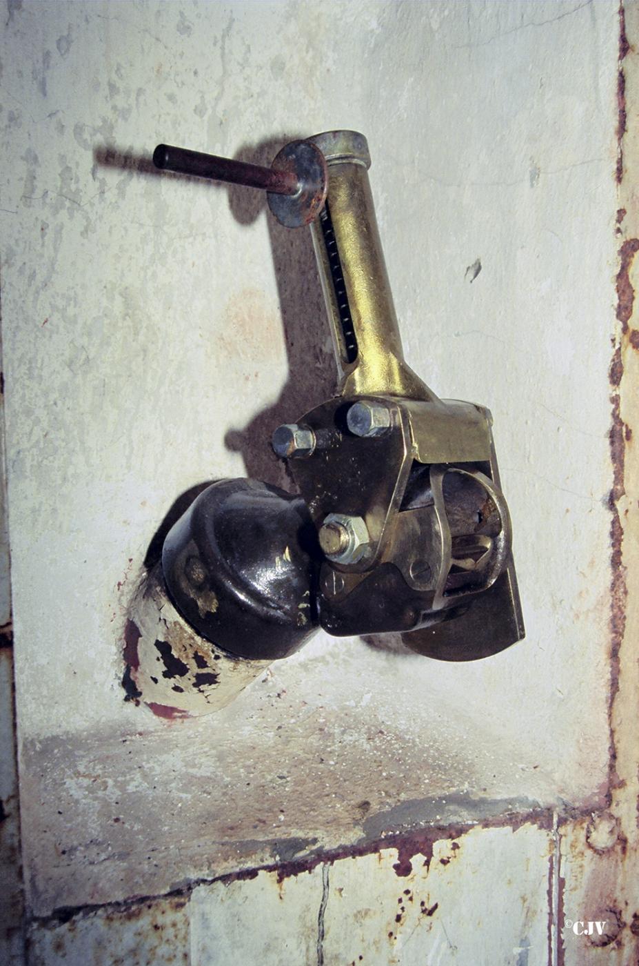 Ligne Maginot - ROHRBACH - FORT CASSO - (Ouvrage d'infanterie) - Bloc 1
Goulotte lance grenades