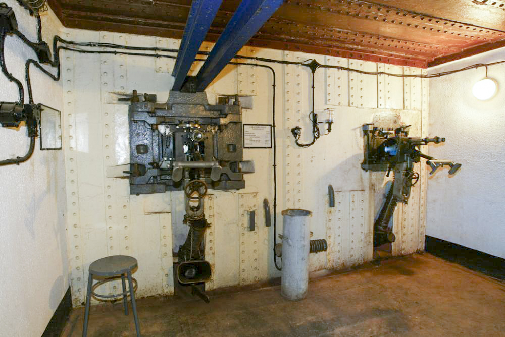 Ligne Maginot - ROHRBACH - FORT CASSO - (Ouvrage d'infanterie) - Bloc 3
Chambre de tir principale