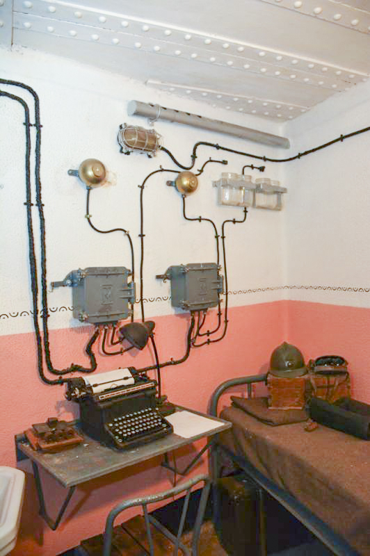Ligne Maginot - ROHRBACH - FORT CASSO - (Ouvrage d'infanterie) - Bloc 3
Chambre du chef de bloc