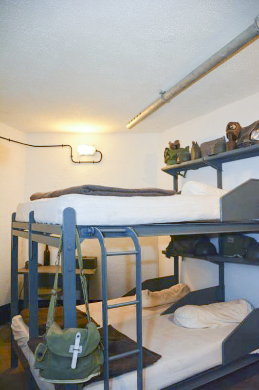 Ligne Maginot - ROHRBACH - FORT CASSO - (Ouvrage d'infanterie) - Bloc 3
Chambrée pour la troupe