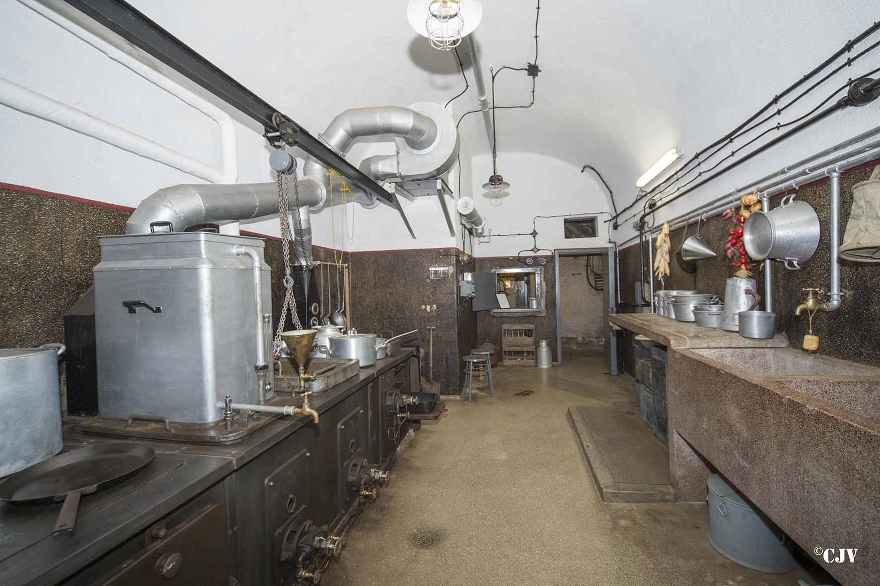 Ligne Maginot - ROHRBACH - FORT CASSO - (Ouvrage d'infanterie) - La cuisine