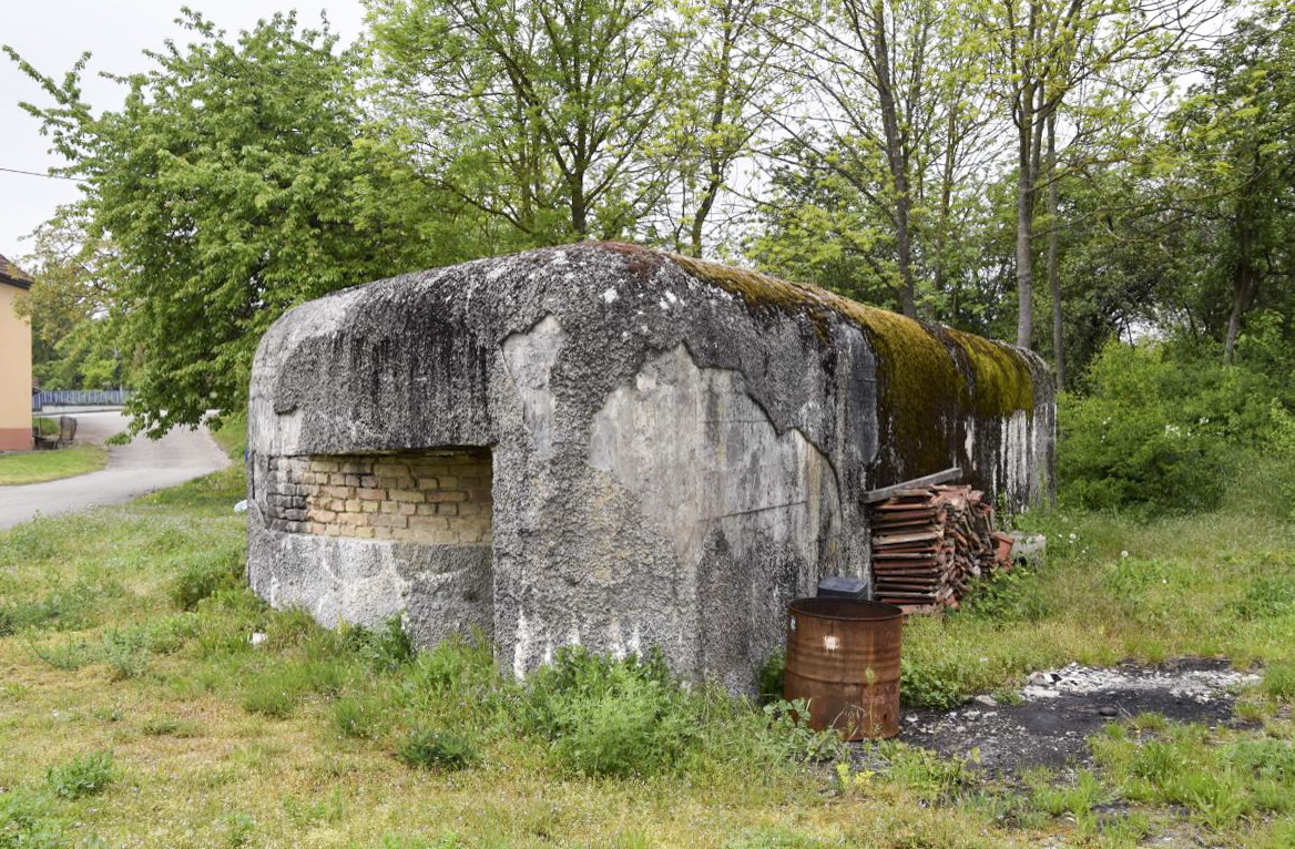 Ligne Maginot - B164 - VOGELSHEIM EST 1 - (Blockhaus pour arme infanterie) - Façade Est - Daniel Froehly