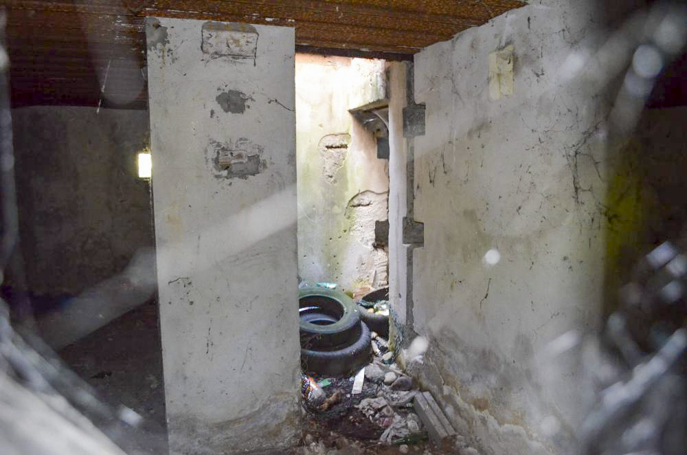 Ligne Maginot - ALGOLSHEIM - ABBATUCCI - (Blockhaus pour arme infanterie) - Vue intérieure
Chambre sous l'observatoire