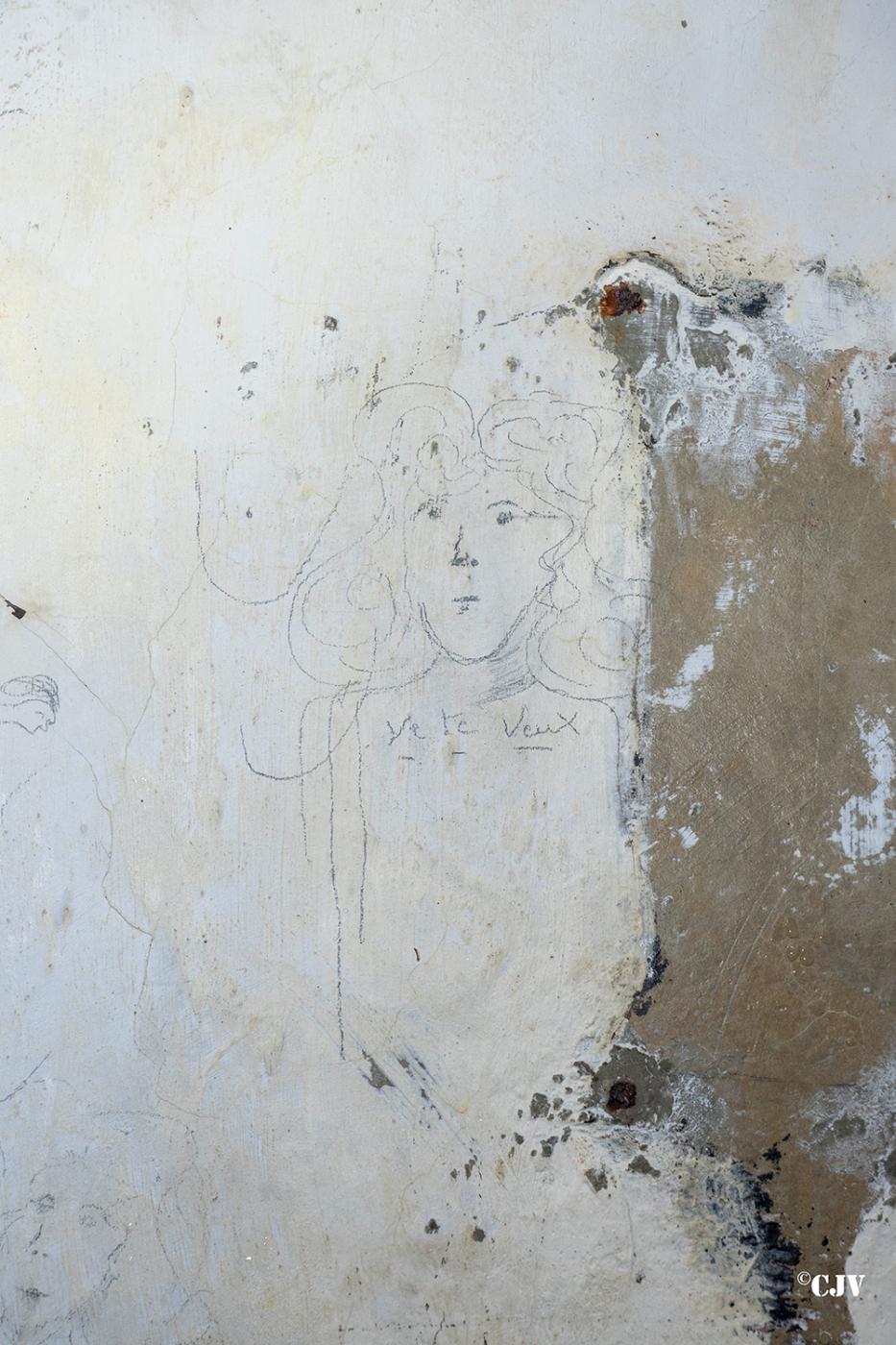 Ligne Maginot - LAVOIR - (Ouvrage d'artillerie) - Bloc 4  
Graffiti