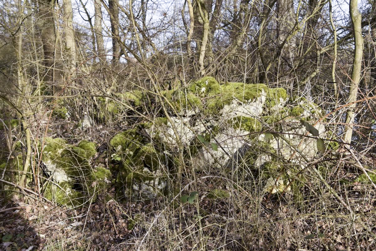 Ligne Maginot - G32 - MUHLWINKEL NORD - (Blockhaus pour arme infanterie) - Restes du blockhaus dynamité