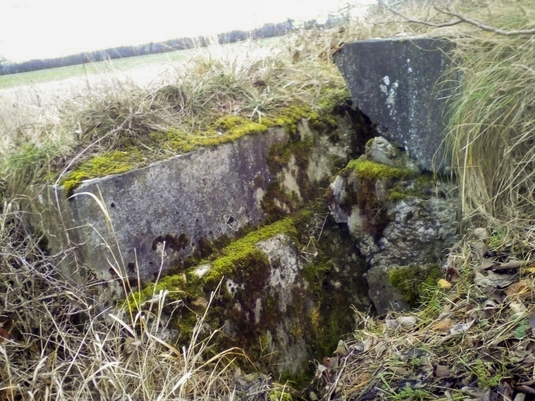Ligne Maginot - HEITEREN EST 3 - (Blockhaus de type indéterminé) - Restes de béton