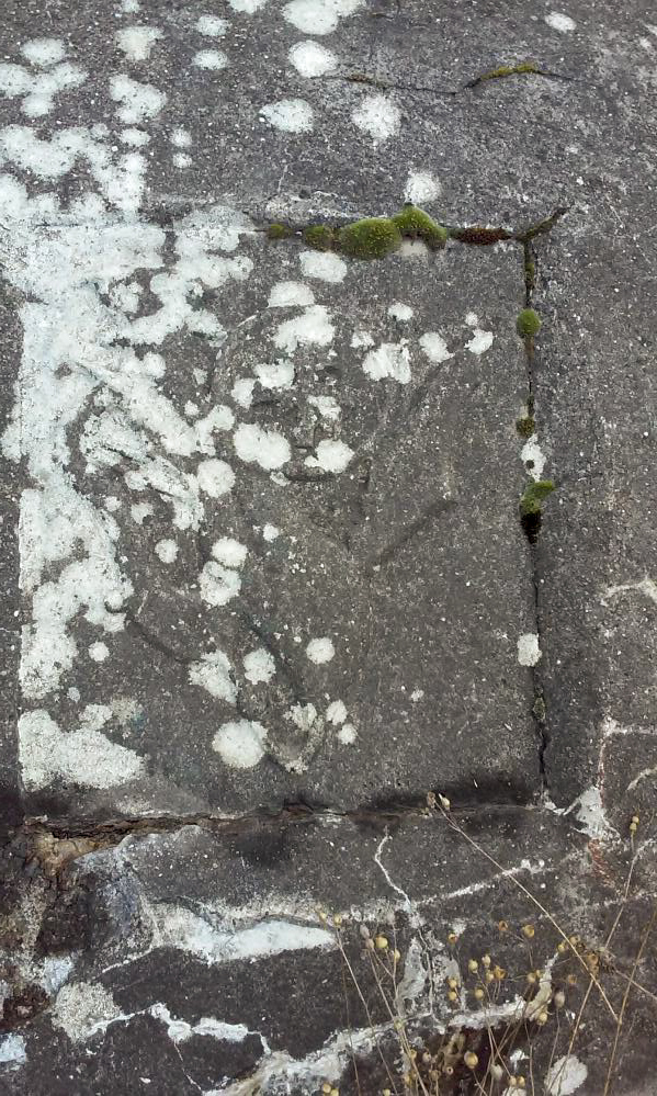 Ligne Maginot - HETTENSCHLAG 1 - (Blockhaus pour arme infanterie) - Insigne du 4° BCP sur la coupole - 42RIF