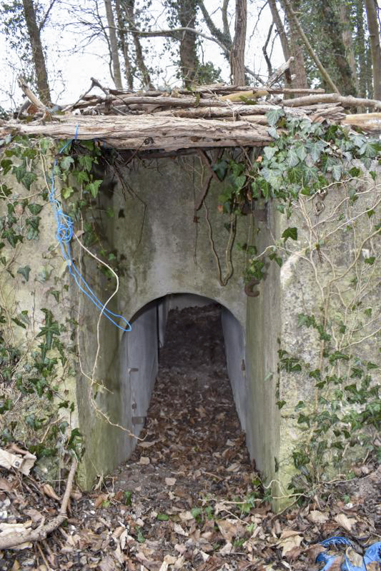 Ligne Maginot - SAULOCH - KUHSPICK 1 - (Blockhaus pour arme infanterie) - L'entrée ouest avec sortie directe - Daniel Froehly