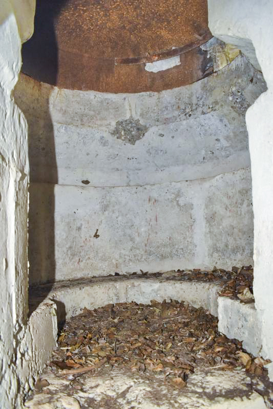 Ligne Maginot - SAULOCH - KUHSPICK 1 - (Blockhaus pour arme infanterie) - Intérieur de la coupole - Daniel Froehly