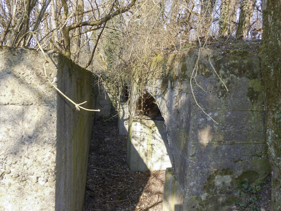 Ligne Maginot - NIEDERWALD (Position d'artillerie préparée) - Soute n° 4