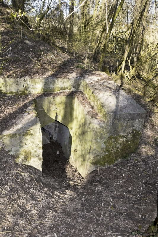 Ligne Maginot - OBERSAASHEIM OUVRAGE 1 - (Blockhaus pour arme infanterie) - Entrée est