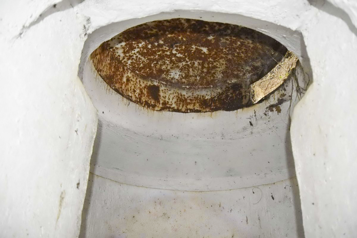 Ligne Maginot - OBERWALD EST 3 - (Blockhaus pour arme infanterie) - Intérieur de la coupole