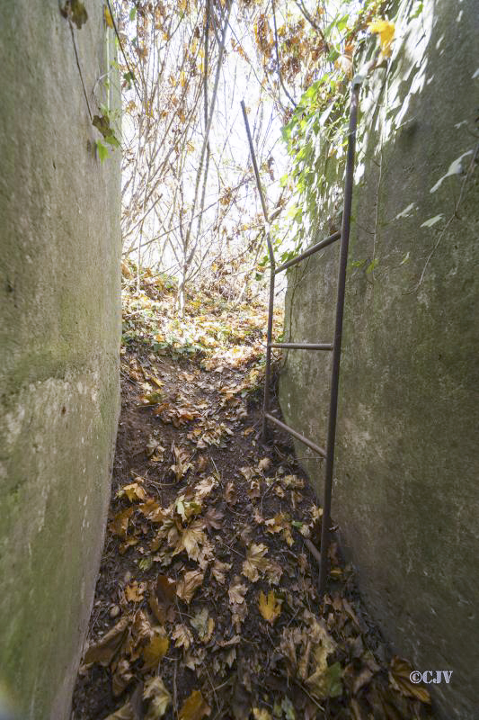 Ligne Maginot - SAINT HUBERT 2 - (Blockhaus pour arme infanterie) - L'entrée