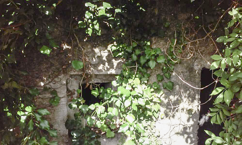 Ligne Maginot - PONT DE BATEAU OUEST 2 - (Blockhaus pour arme infanterie) - L'entrée du blockhaus. - 42RIF
