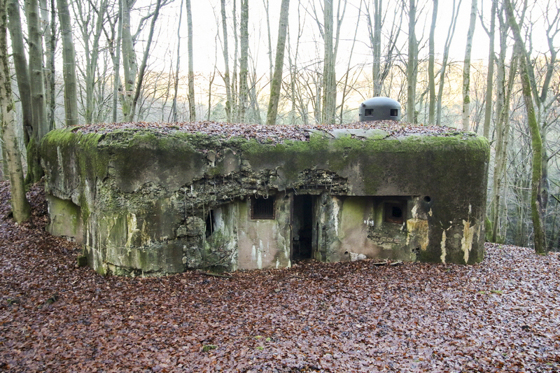 Ligne Maginot - MARKBACH - (Blockhaus pour arme infanterie) - Vue sur l'entrée - GRUBER Franck