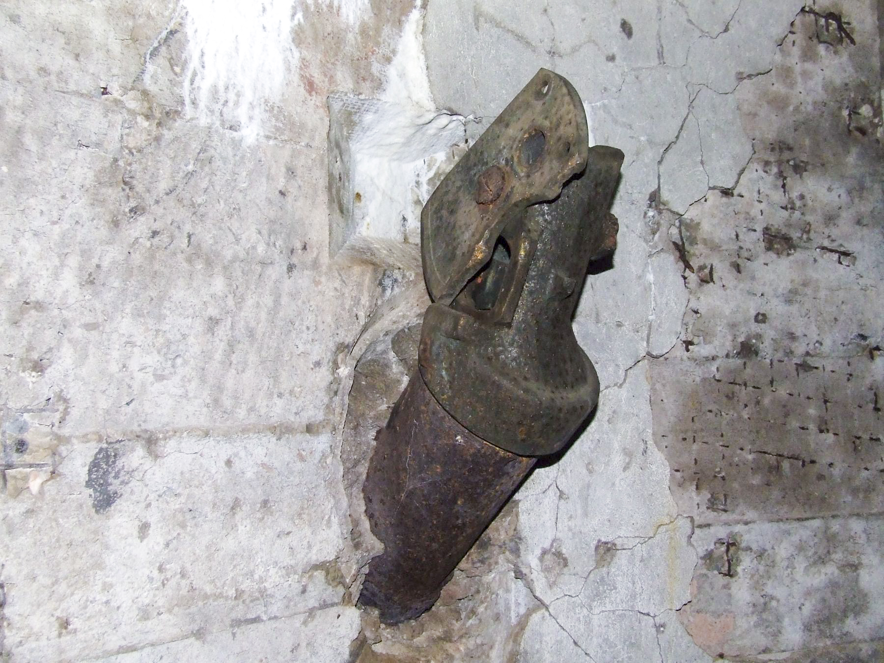 Ligne Maginot - MARKBACH - (Blockhaus pour arme infanterie) - La goulotte lance-grenade - STENGER Mathieu