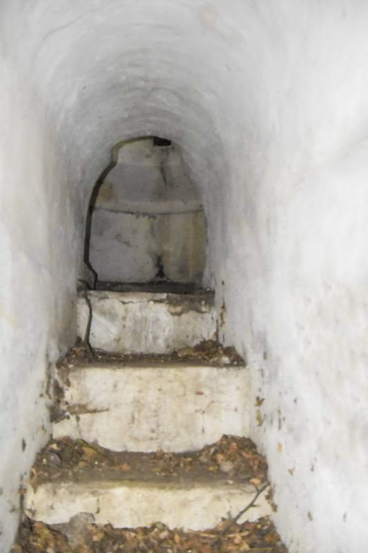 Ligne Maginot - WIDENSOLEN CANAL 1 - (Blockhaus pour arme infanterie) - L'accès à la coupole