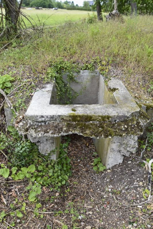 Ligne Maginot - WIDENSOLEN CANAL 3 - (Blockhaus pour arme infanterie) - L'entrée en puits ou 'normale'