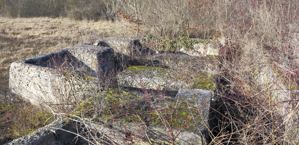 Ligne Maginot - WOLFGANTZEN - (Stand de tir) - Stand pour le lancé de grenades probablement d'origine allemande