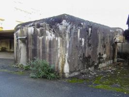 Ligne Maginot - PORT DU RHIN CENTRE 11 - (Blockhaus pour arme infanterie) - L'entrée et la visière du créneau est