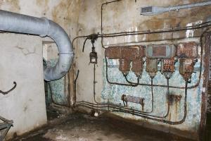 Ligne Maginot - SOETRICH - A11 - (Ouvrage d'artillerie) - Bloc 3
Le bas du bloc, tableau électrique divisionnaire