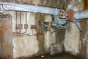Ligne Maginot - SOETRICH - A11 - (Ouvrage d'artillerie) - Bloc 3
Le bas du bloc, ventilation