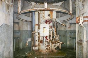 Ligne Maginot - SOETRICH - A11 - (Ouvrage d'artillerie) - Bloc 4
L'étage intermédiaire de la tourelle de 135mm