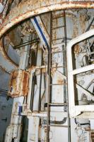 Ligne Maginot - SOETRICH - A11 - (Ouvrage d'artillerie) - Bloc 5
Etage supérieur
La tourelle de 75 mm, l'accès au  poste de pointage et aux pièces en partie supérieure