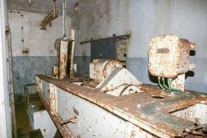 Ligne Maginot - SOETRICH - A11 - (Ouvrage d'artillerie) - Bloc 5
Etage inférieur - Le balancier de la tourelle